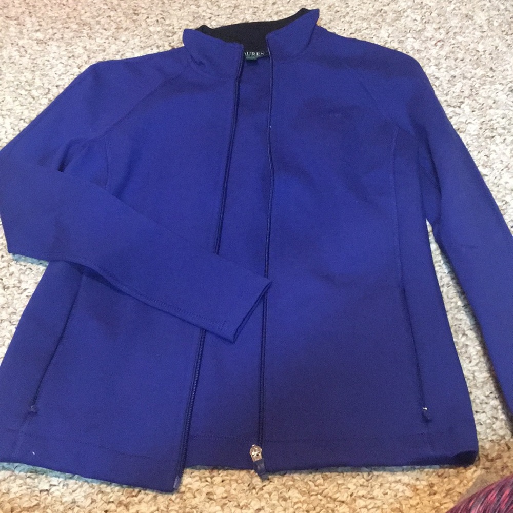 Ralph Lauren athletic zip up sweatshirt